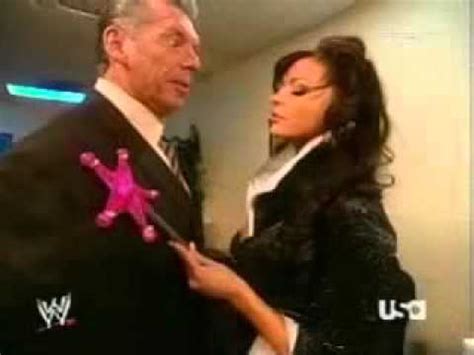 2005 12 12 RAW Candice Michelle and Vince McMahon Backstage - YouTube