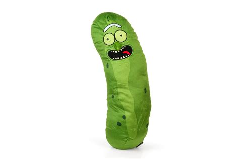 Buy Rick and Morty Pickle Rick Plush Toy Pillow - 20-Inch Stuffed ...