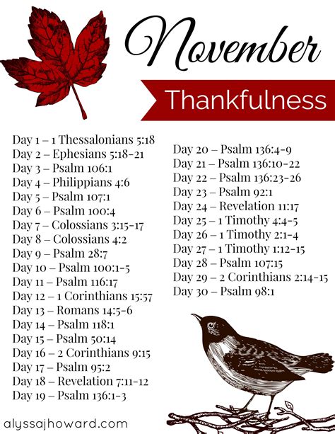 November Bible Reading Plan | Pinterest