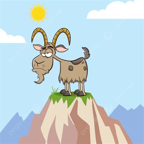 Billy Goat Cartoon