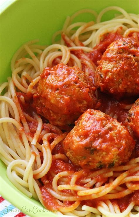 Quick & Easy Spaghetti & Meatballs | Jenny Can Cook