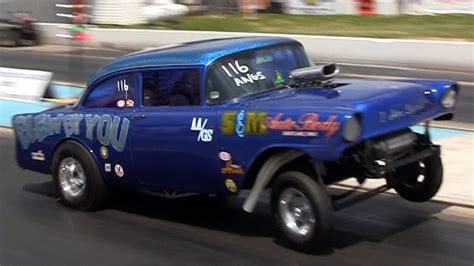 15 minutes of Nostalgic Drag Racing (2015 Gasser Reunion ...