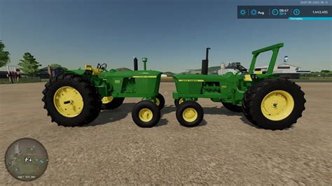 JOHN DEERE NEW GENERATION ROW-CROP TRACTORS V1.0 – FS22 mod