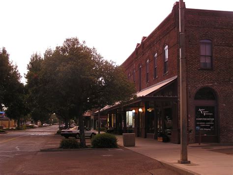 Gridley, CA : Hazel Street at sunset photo, picture, image (California) at city-data.com