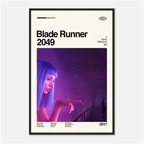 Blade Runner 2049 Poster, Blade Runner 2049 Movie, Minimalist Art ...