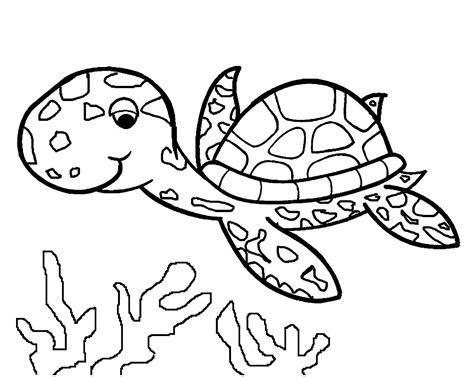 Turtle Valentine Coloring Page Coloring Pages