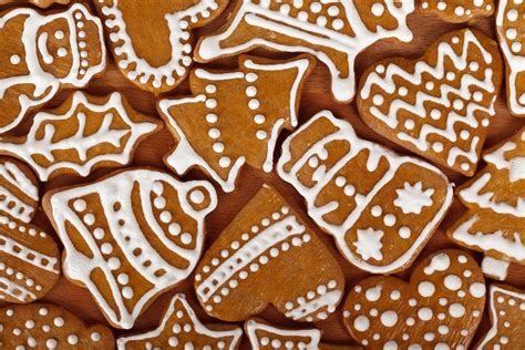 Free Images : winter, group, sweet, decoration, pattern, holiday, brown, biscuit, christmas ...