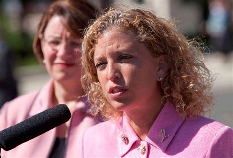 U.S. Rep. Debbie Wasserman Schultz shares experience dealing with ...