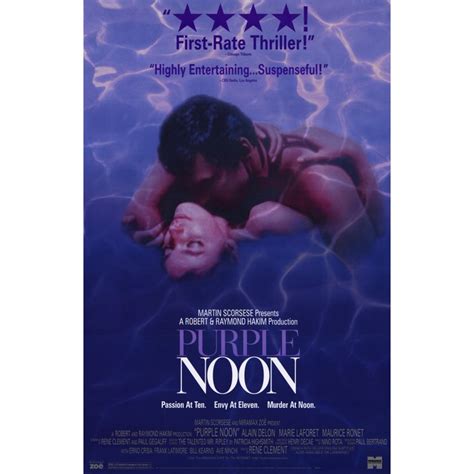 Purple Noon - movie POSTER (Style B) (11" x 17") (1964) - Walmart.com - Walmart.com