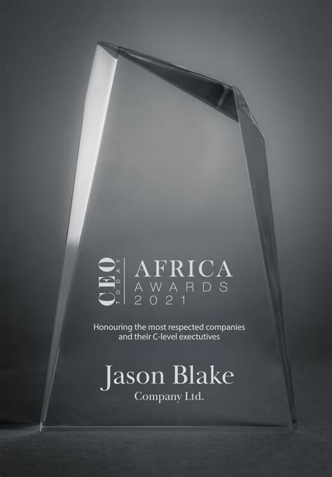 Africa Awards 2021 - Trophy