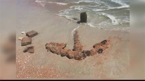 Anchor possibly from 1800s uncovered on Florida Beach | firstcoastnews.com