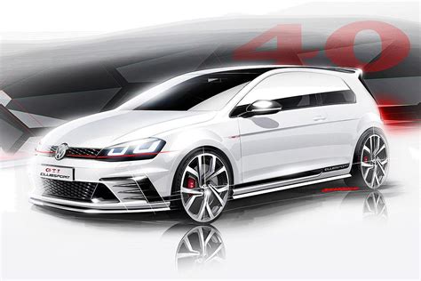 El Volkswagen Golf GTI Clubsport estará en Wörthersee, primeras ...