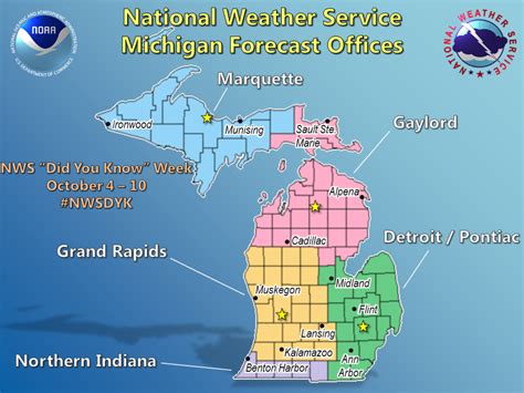 Did You Know... The 5 NWS Forecast Offices That Serve Michigan