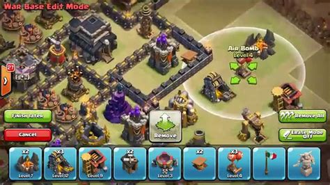 Anti 3 Star Th 9 War Base - YouTube