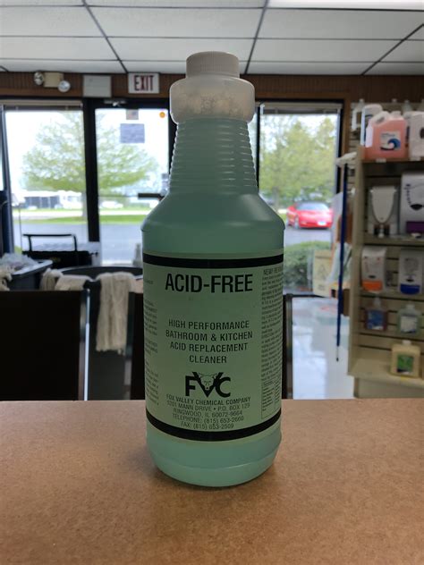 Acid-Free Bath & Kitchen Cleaner - Fox Valley Chemical, Manufacturing ...