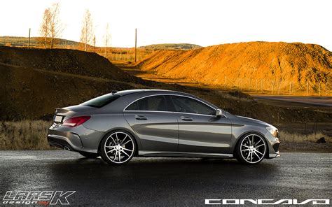 Mercedes Benz CLA on CW-S5 Matte Black Machined Face | Flickr