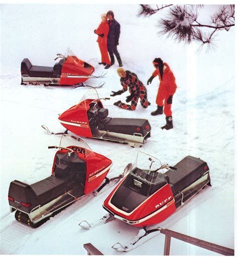 CLASSIC SNOWMOBILES OF THE PAST: THE 1973 RUPP SNOWMOBILES