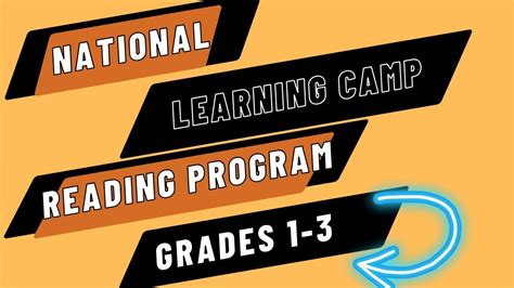 National Learning Camp in Reading for Grades 1-3 - YouTube