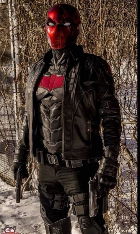 Batman Arkham Knight Red Hood Costume Jason Todd Cosplay Cool Halloween ...