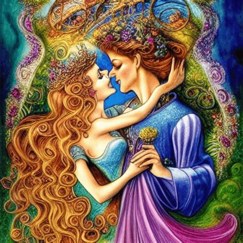 Josephine Wall Fairytale World Graphic · Creative Fabrica