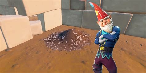 How to Dig up Gnome in Fortnite (Week 5 Challenge)