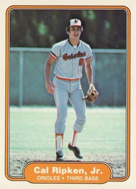 1982 Fleer Cal Ripken #176 Baseball Card Value Price Guide