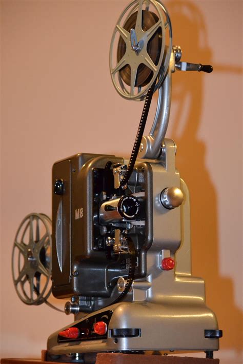 I recently inherited this gorgeous 8mm film projector from the 50s | Movie camera, Movie ...