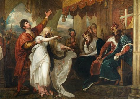 Hamlet- Act IV, Scene V Painting by Benjamin West - Fine Art America