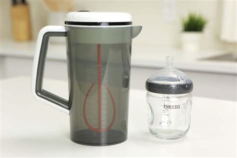 Baby Brezza Electric One Step Formula Mixer Pitcher - Motorized Mixing System for Infant Formula ...