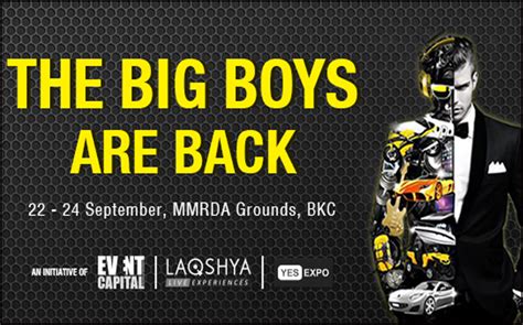 Event Capital brings back fourth season expotainment show Big Boys Toys Expo in Mumbai