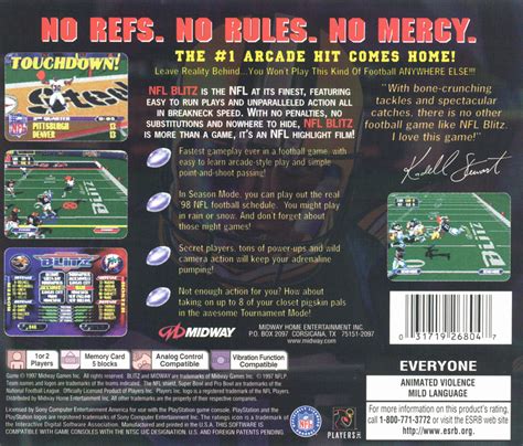 NFL Blitz cover or packaging material - MobyGames