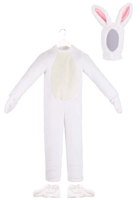 Kids White Bunny Costume