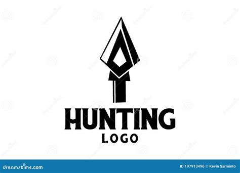 Arrowhead logo stock illustration. Illustration of black - 197913496