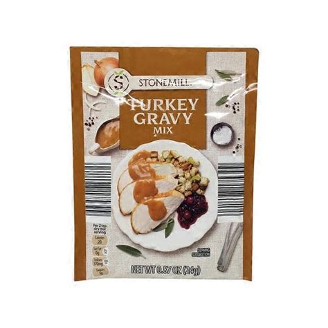 Stonemill Turkey Gravy Mix (0.87 oz) from ALDI - Instacart