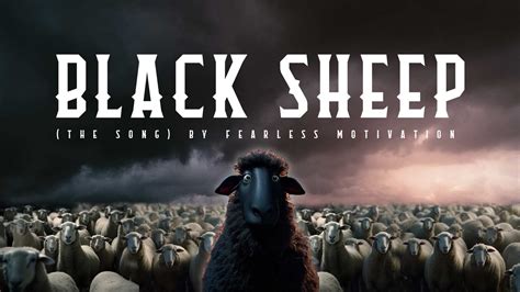 BLACK SHEEP - Song Lyrics - Official Lyric Video - Fearless Motivation