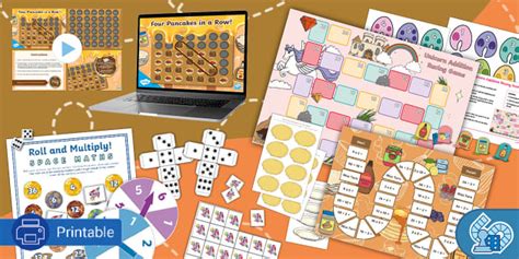 FREE! - KS1 Maths Games Taster Pack - Twinkl Board Games