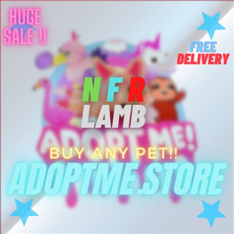 Roblox Adopt Me - NFR Lamb - NEON – Adopt Me Store - Cheapest Shop Around