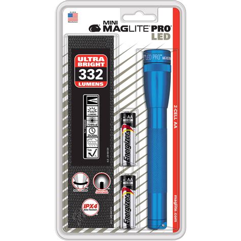 Maglite Mini MAGLITE PRO LED 2-Cell AA Flashlight v.2 SP2P11H