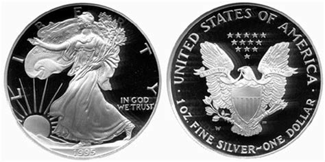 1995-W Proof American Silver Eagle | Silver Eagle Guide