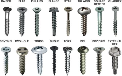 Types of Screws