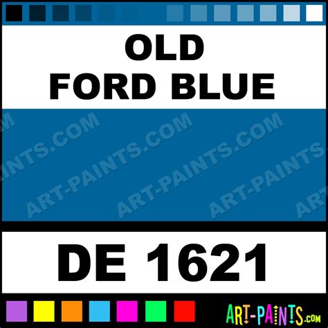 Old Ford Blue Engine Enamel Paints - DE 1621 - Old Ford Blue Paint, Old Ford Blue Color, Dupli ...