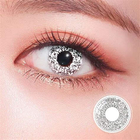 White Ghost Eyes Halloween Lens: Spooky, Sparkly, and Stunning! – HONEYCOLOR