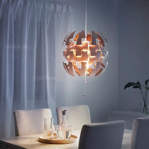 IKEA PS 2014 Pendant lamp, white, copper-colour, 35 cm - IKEA