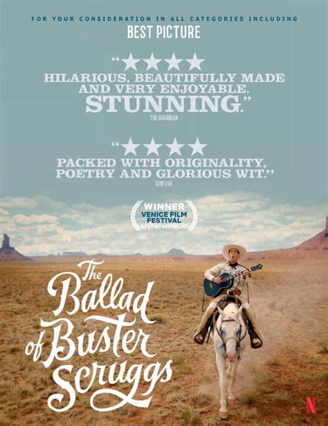 The Ballad of Buster Scruggs Poster 6 | GoldPoster