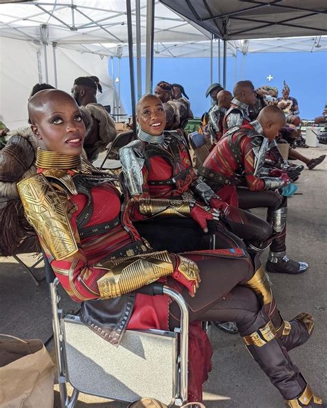 BTS of Wakanda Forever Marvel Actors, Marvel Women, Marvel Movies ...