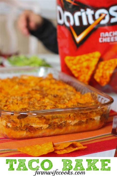 Taco Bake Recipes With Doritos | Dandk Organizer