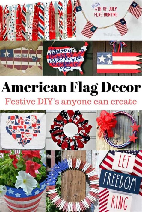 American Flag Inspired Decor and DIY's Anyone can Create