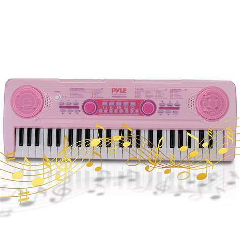Buy PYLE-PRO Electric Keyboard Piano for Kids-Portable 49 Key Electronic Musical Karaoke ...