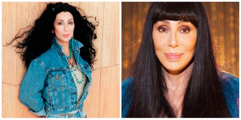 The legendary 75-year-old Cher without makeup has been captured by ...