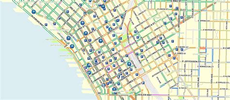 Seattle Parking Map - Seattle Traffic